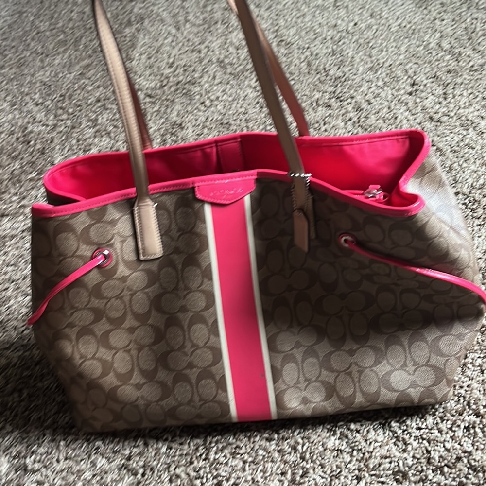 Authentic Coach purse - used has visible signs of use at corners